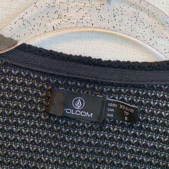 Volcom Mesh Open Cardigan • Sz XS/S - Picture 4 of 9